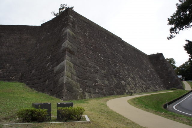 仙台城の石垣