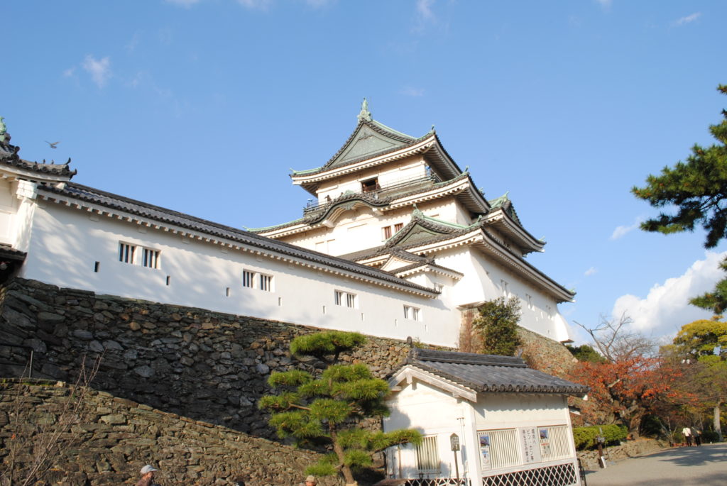 和歌山城の天守曲輪