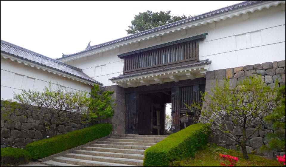 小田原城の常盤木門